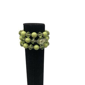 Rickis‎ Womens Fashion Bracelet Bead Stretch Green